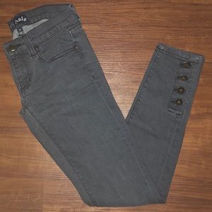 EUC - Anlo Studded Super Skinny Ankle Jeans 24